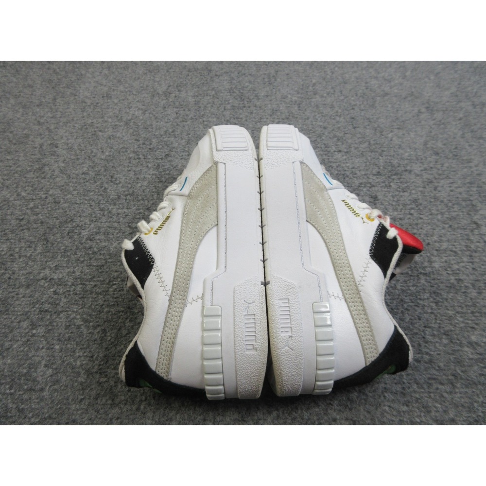 Puma Cali Star Shoes‎ Womens Size 7 White Red Black 373908 01 Leather Sneakers - Picture 6 of 14